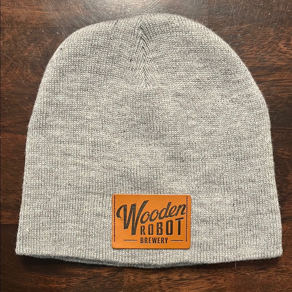 Wooden Robot Brewery Gray Beanie
